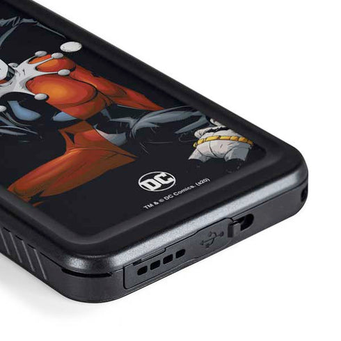 DC Comics Harley Quinn Playfull Pose Galaxy S23 Waterproof Case