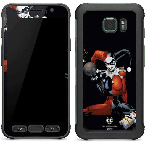 DC Comics Harley Quinn Playfull Pose Galaxy S7 Active Skin
