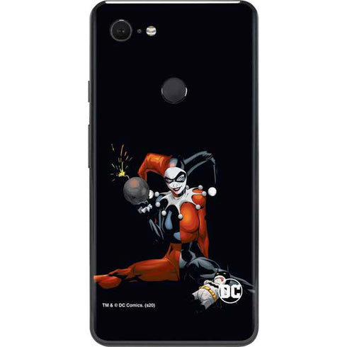 DC Comics Harley Quinn Playfull Pose Google Pixel 3 XL Skin
