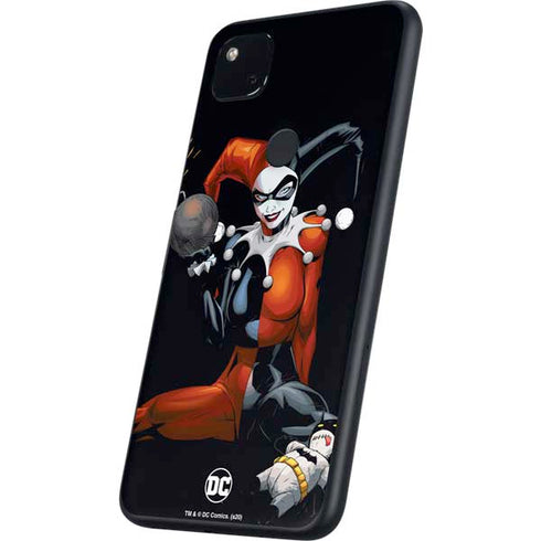 DC Comics Harley Quinn Playfull Pose Google Pixel 4a Skin