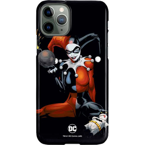 DC Comics Harley Quinn Playfull Pose iPhone 11 Pro Lite Case