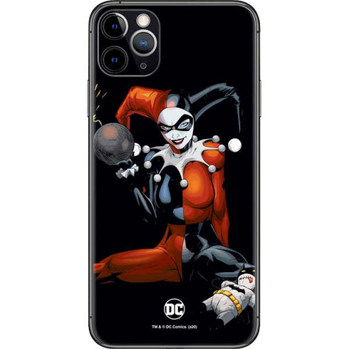 DC Comics Harley Quinn Playfull Pose iPhone 11 Pro Max Skin