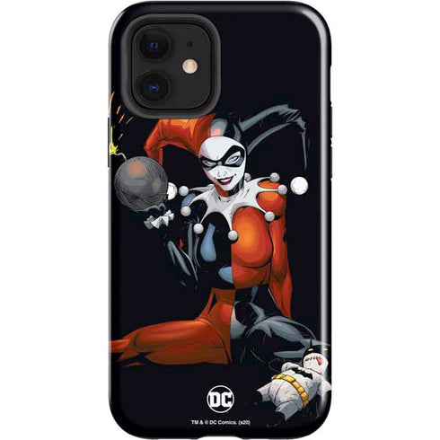 DC Comics Harley Quinn Playfull Pose iPhone 12 Impact Case