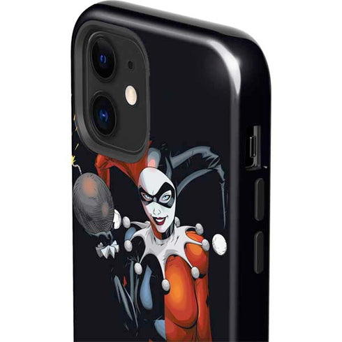 DC Comics Harley Quinn Playfull Pose iPhone 12 Impact Case