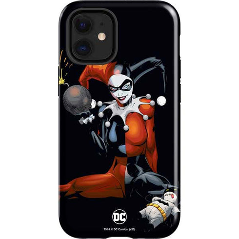 DC Comics Harley Quinn Playfull Pose iPhone 12 Mini Impact Case