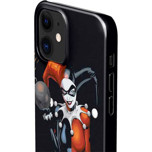 DC Comics Harley Quinn Playfull Pose iPhone 12 Mini Lite Case