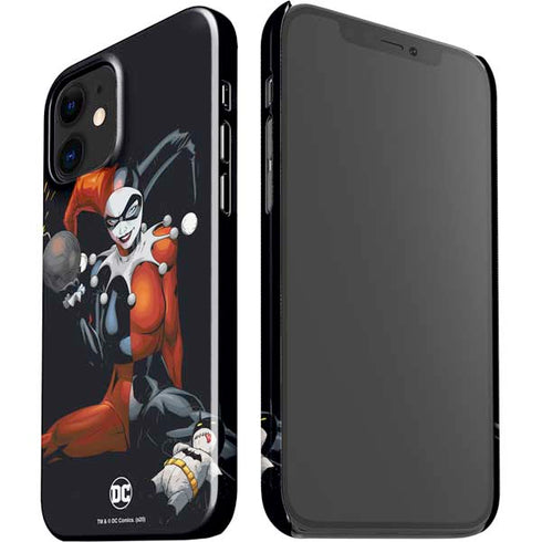 DC Comics Harley Quinn Playfull Pose iPhone 12 Mini Lite Case