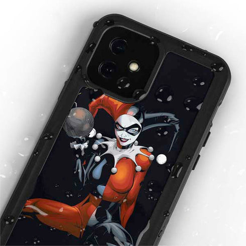 DC Comics Harley Quinn Playfull Pose iPhone 12 Mini Waterproof Case