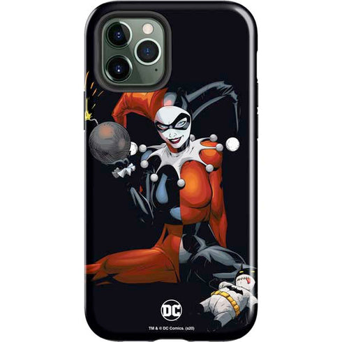 DC Comics Harley Quinn Playfull Pose iPhone 12 Pro Impact Case