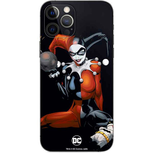DC Comics Harley Quinn Playfull Pose iPhone 12 Pro Skin