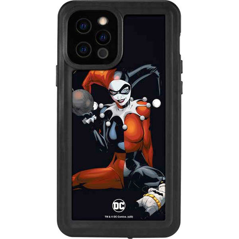 DC Comics Harley Quinn Playfull Pose iPhone 12 Pro Waterproof Case