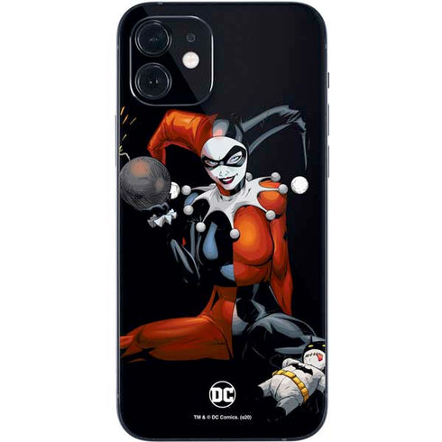 DC Comics Harley Quinn Playfull Pose iPhone 12 Skin