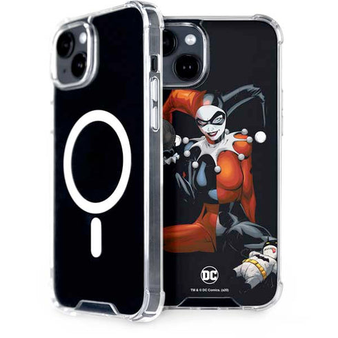 DC Comics Harley Quinn Playfull Pose iPhone 13 MagSafe Case