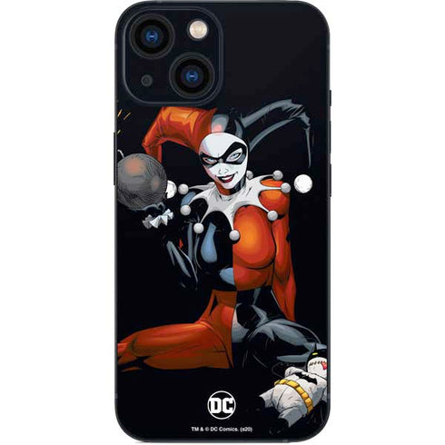 DC Comics Harley Quinn Playfull Pose iPhone 13 Mini Skin