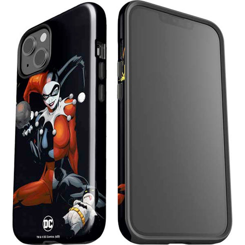 DC Comics Harley Quinn Playfull Pose iPhone 15 Plus Impact Case
