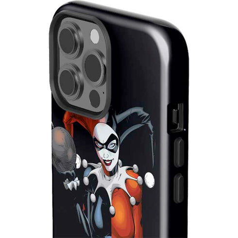 DC Comics Harley Quinn Playfull Pose iPhone 15 Pro Max Impact Case