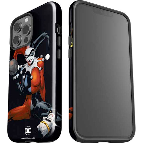 DC Comics Harley Quinn Playfull Pose iPhone 15 Pro Max Impact Case
