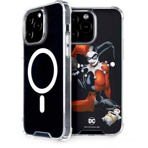 DC Comics Harley Quinn Playfull Pose iPhone 15 Pro Max MagSafe Case