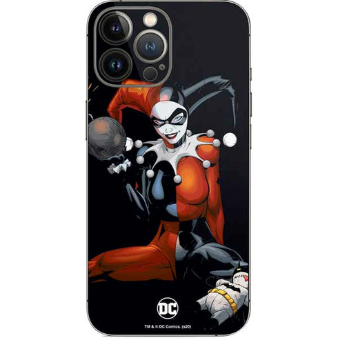 DC Comics Harley Quinn Playfull Pose iPhone 14 Pro Max Skin