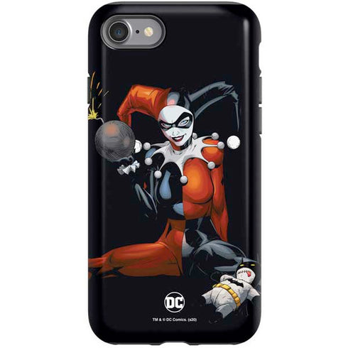 DC Comics Harley Quinn Playfull Pose iPhone SE (2nd & 3rd Gen) Pro Case