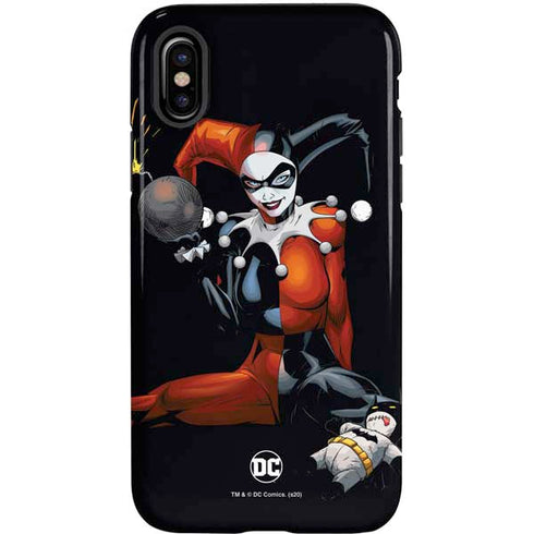 DC Comics Harley Quinn Playfull Pose iPhone XS Pro Case