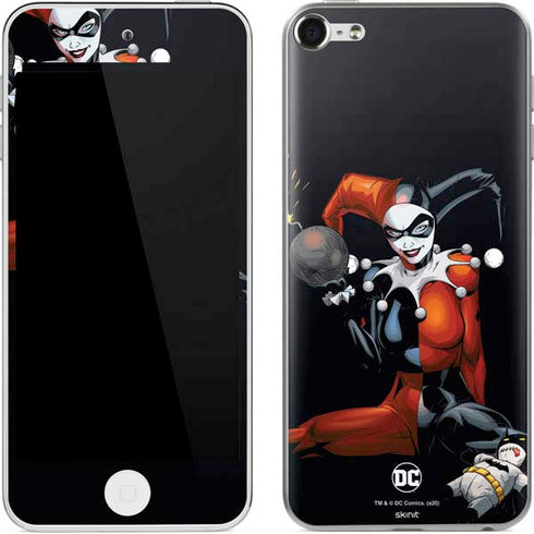 DC Comics Harley Quinn Playfull Pose Apple iPod Skin