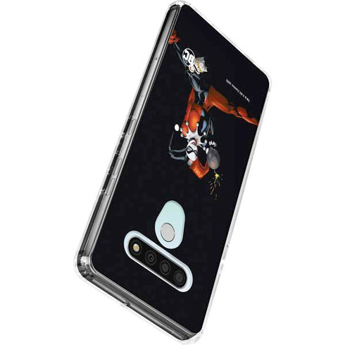 DC Comics Harley Quinn Playfull Pose LG Stylo 6 Clear Case
