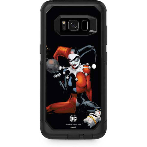 DC Comics Harley Quinn Playfull Pose Otterbox Commuter Galaxy Skin