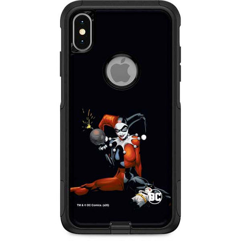 DC Comics Harley Quinn Playfull Pose Otterbox Commuter iPhone Skin