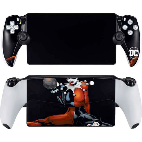 DC Comics Harley Quinn Playfull Pose PlayStation Portal Remote Player Skin