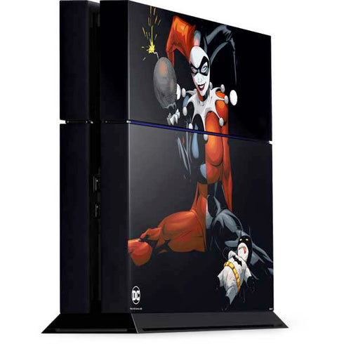 DC Comics Harley Quinn Playfull Pose PS4 Console Skin