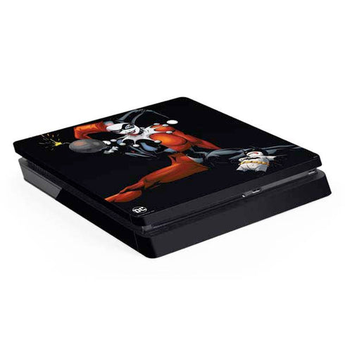 DC Comics Harley Quinn Playfull Pose PS4 Slim Skin