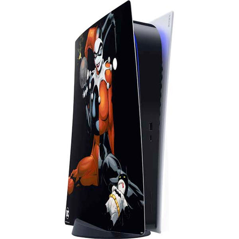 DC Comics Harley Quinn Playfull Pose PS5 Digital Edition Console Skin