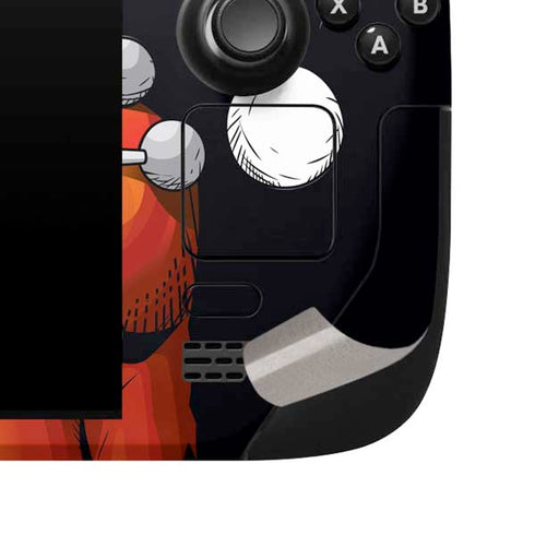 DC Comics Harley Quinn Playfull Pose Steam Deck Handheld Gaming Computer Skin