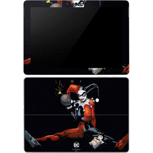DC Comics Harley Quinn Playfull Pose Surface Go Skin