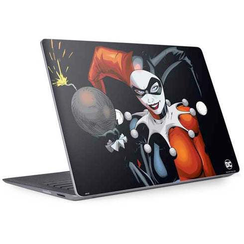 DC Comics Harley Quinn Playfull Pose Surface Laptop 2 Skin