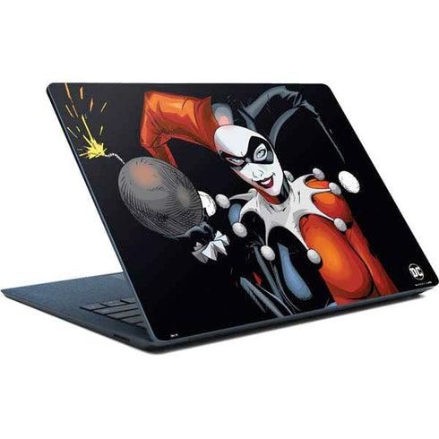 DC Comics Harley Quinn Playfull Pose Surface Laptop Skin