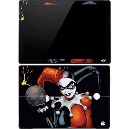 DC Comics Harley Quinn Playfull Pose Surface Pro 4 Skin