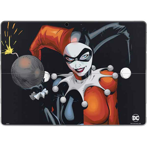 DC Comics Harley Quinn Playfull Pose Surface Pro 9 Skin