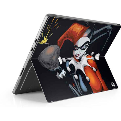 DC Comics Harley Quinn Playfull Pose Surface Pro 9 Skin