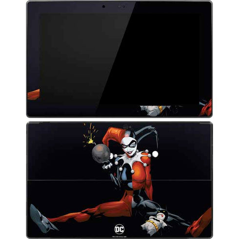 DC Comics Harley Quinn Playfull Pose Surface Pro Tablet Skin