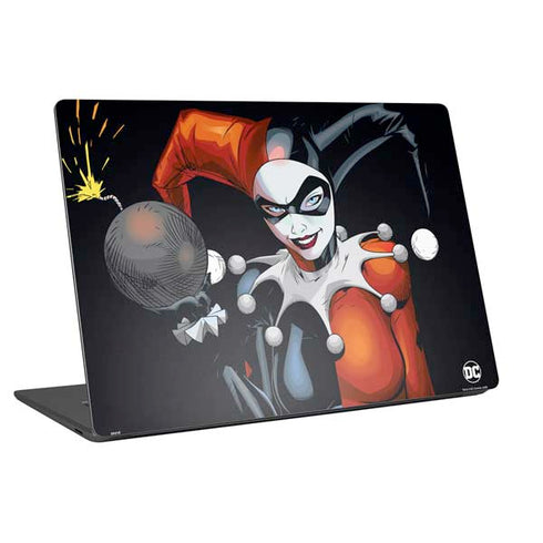 DC Comics Harley Quinn Playfull Pose Universal Laptop 17in (13.8 x 10in) Skin