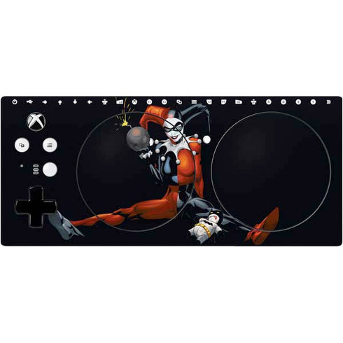 DC Comics Harley Quinn Playfull Pose Xbox Adaptive Controller Skin