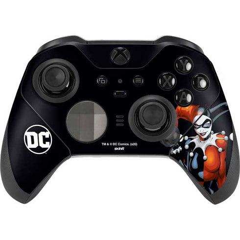 DC Comics Harley Quinn Playfull Pose Xbox Elite Wireless Controller Series 2 Skin