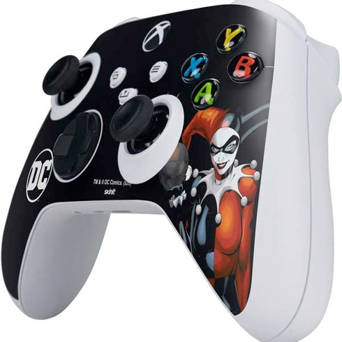 DC Comics Harley Quinn Playfull Pose Xbox Series S Controller Skin