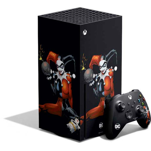 DC Comics Harley Quinn Playfull Pose Xbox Series X Bundle Skin