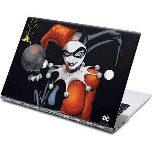 DC Comics Harley Quinn Playfull Pose Yoga 910 2-in-1 14in Touch-Screen Skin