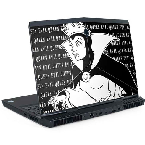 Disney Villains Evil Queen Black and White Dell Alienware Skin
