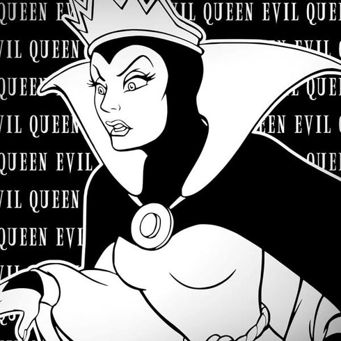 Disney Villains Evil Queen Black and White Dell Alienware Skin