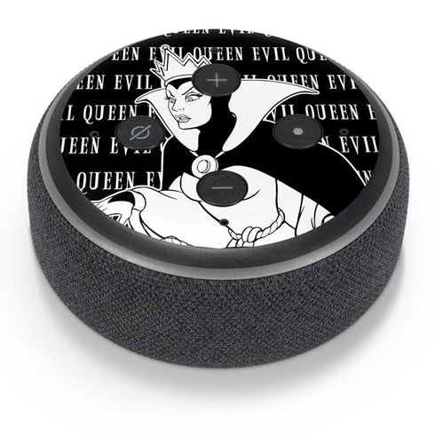 Disney Villains Evil Queen Black and White Amazon Echo Dot Skin